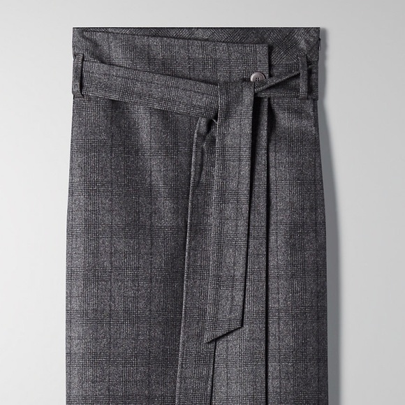 Aritzia Babaton Karl Wool Cashmere Skirt size 2 - Picture 3 of 7